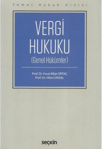Vergi Hukuku (Genel Hükümler)