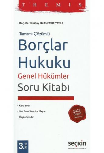 THEMIS – Borçlar Hukuku Genel Hükümler Soru Kitabı