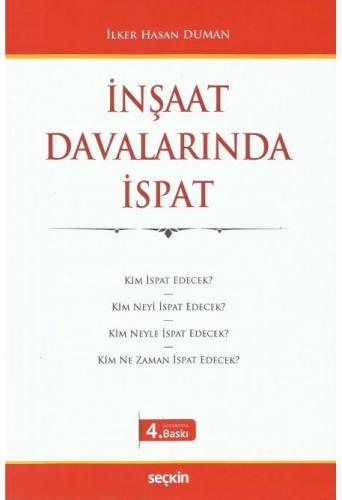 İnşaat Davalarında İspat