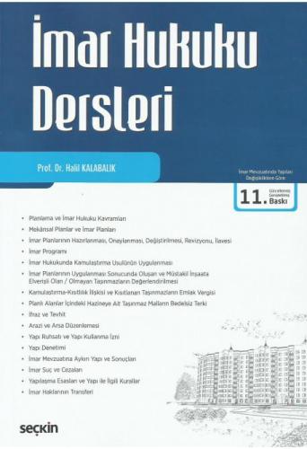 İmar Hukuku Dersleri