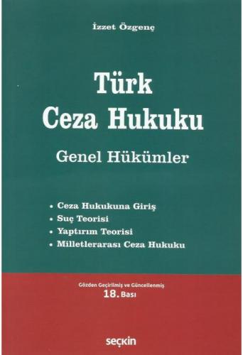 Türk Ceza Hukuku Genel Hükümler