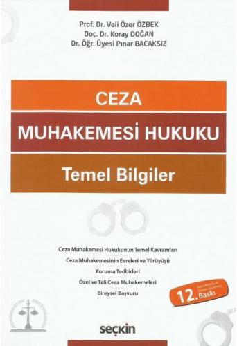 Ceza Muhakemesi Hukuku Temel Bilgiler