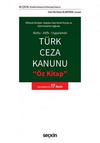 Türk Ceza Kanunu Öz Kitap
