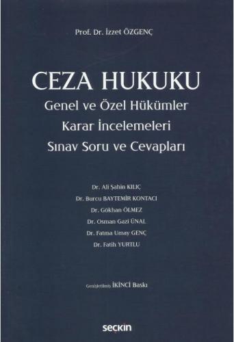 Ceza Hukuku Genel ve Özel Hükümler