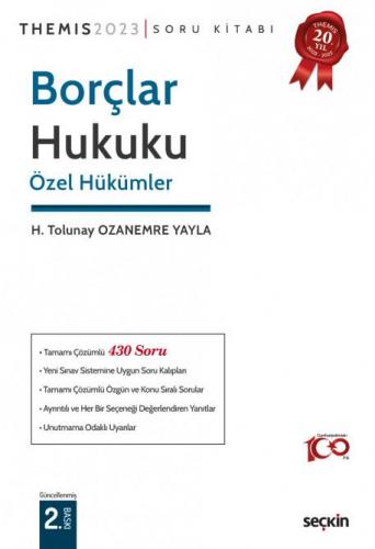 Themıs Borçlar Hukuku Özel Hükümler Soru Kitabı