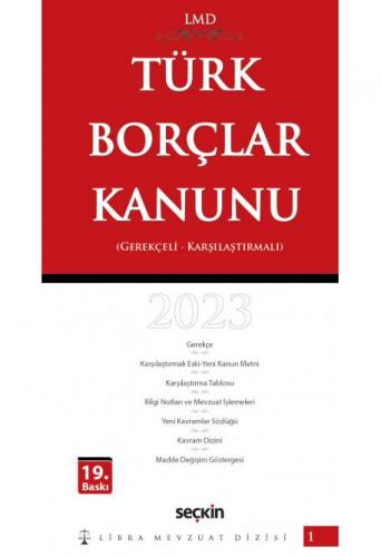 Türk Borçlar Kanunu 2023