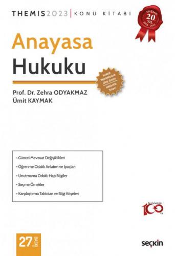 Themıs Anayasa Hukuku Konu Kitabı