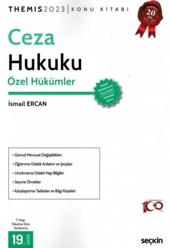 Themıs Ceza Hukuku Özel Hükümler Konu Kitabı