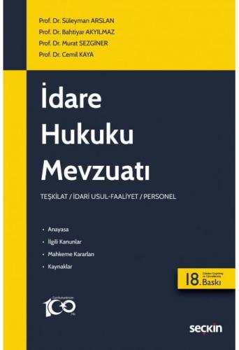 İdare Hukuku Mevzuatı