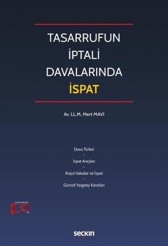 Tasarrufun İptali Davalarında İspat