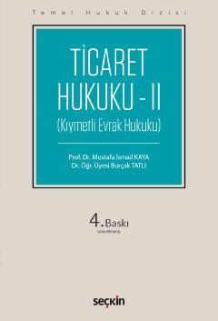 Ticaret Hukuku – II (THD)