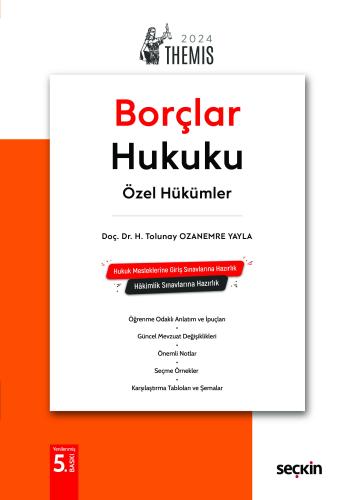 THEMIS – Borçlar Hukuku Özel Hükümler – Konu Kitabı