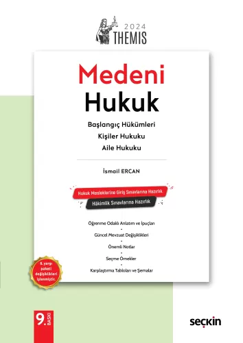 THEMIS – Medeni Hukuk Konu Kitabı C:I – Başlangıç Hükümleri, Kişiler Hukuku ve Aile Hukuku