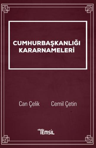 Cumhurbaşkanlığı Kararnameleri