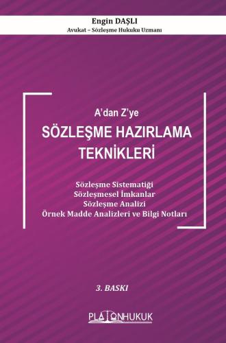 Sözleşme Hazırlama Teknikleri 3. Baskı