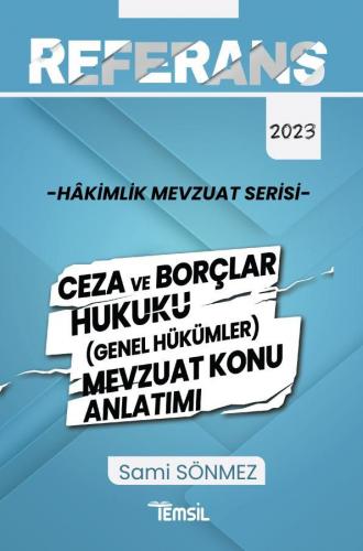 Ceza ve Borçlar Hukuku (Genel Hükümler) Mevzuat Konu Anlatımı