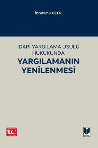 YARGILAMANIN YENİLENMESİ