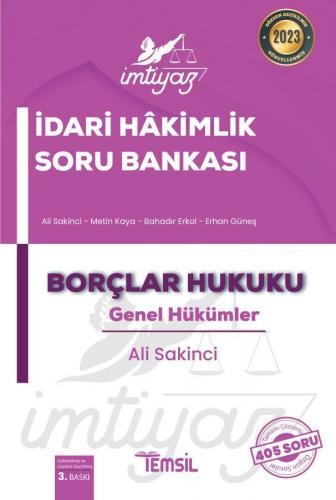 İmtiyaz Borçlar Hukuku - Genel Hükümler Soru Bankası
