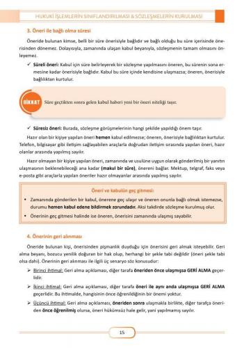 İmtiyaz Borçlar Hukuku Genel Hükümler