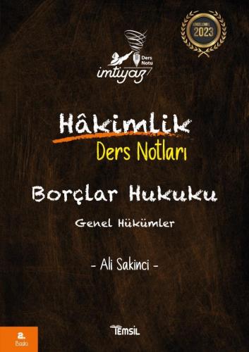İmtiyaz Borçlar Hukuku Genel Hükümler