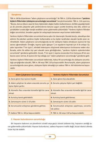 İmtiyaz Borçlar Hukuku Genel Hükümler