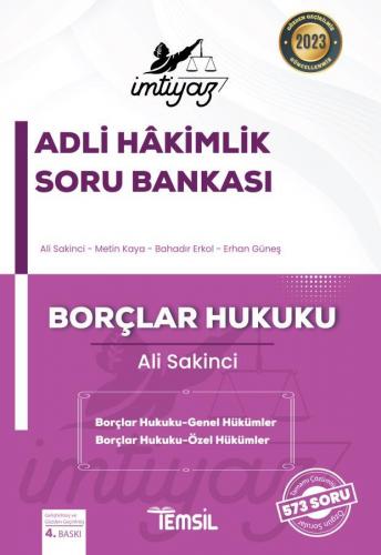 İmtiyaz Borçlar Hukuku Soru Bankası 2023