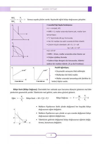 İmtiyaz Hâkimlik Ders Notları İktisat