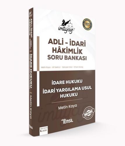 İmtiyaz İdare Hukuku- İdari Yargılama Usul Hukuku  Soru Bankası