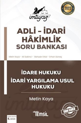 İmtiyaz İdare Hukuku- İdari Yargılama Usul Hukuku Soru Bankası