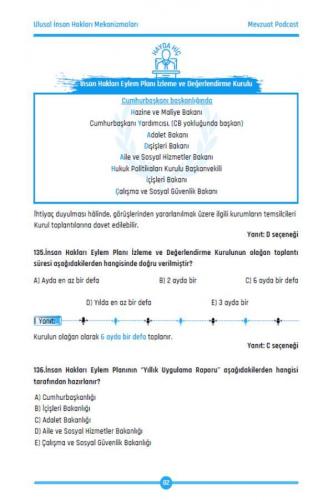 İnsan Hakları Hukuku Çözümlü Soru Bankası