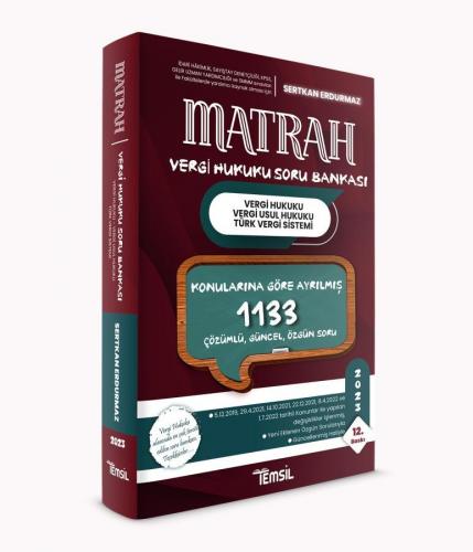 Matrah Vergi Hukuku, Vergi Usul Hukuku ve TVS Soru Bankası