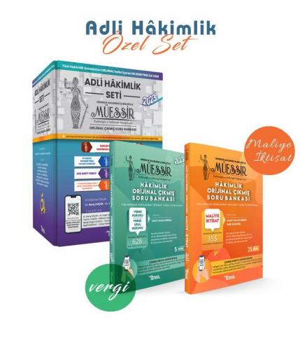 Müessir Adli - İdari Hakimlik Çıkmış Soru Bankası 2023