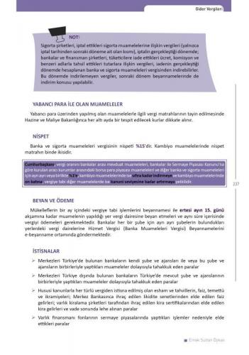 Vergi Hukuku- Vergi Usul Hukuku- Türk Vergi Sistemi